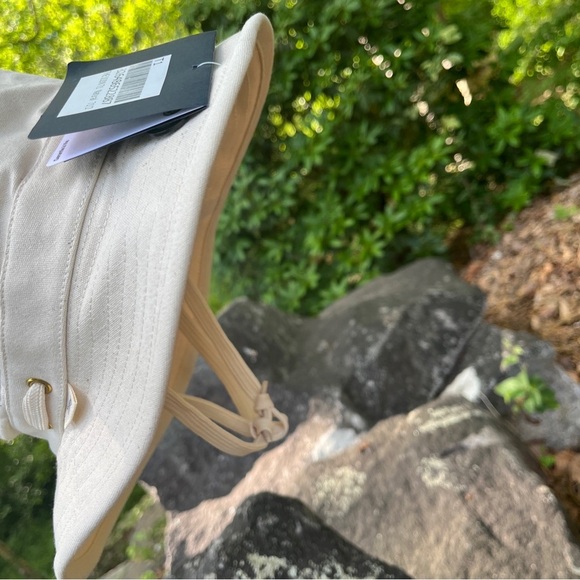 Tilley ICON T1 buck hat UPF50+ sun protection ties on floats cotton Sz M 7 1/8 - Picture 11 of 14